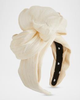 LELE SADOUGHI Slim Knotted Crystal Headband Ivory Multi Embellished $145 NWT LELE SADOUGHI Slim Knotted Crystal Headband Ivory Multi  main image 4