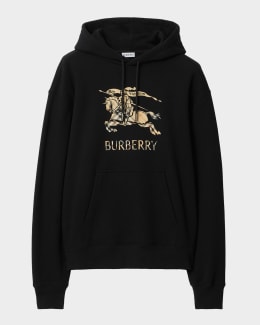 Burberry Men's EKD Cashmere-Blend Knit Hoodie | Neiman Marcus