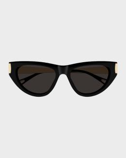 Givenchy City 54mm Acetate Cat-Eye Sunglasses | Neiman Marcus