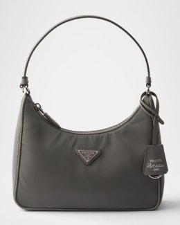 み*の様 Prada archive shoulder bag Prada Aimee Large Leather-Trim Crochet Shoulder Bag | Neiman Marcus