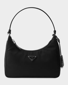 Prada Re-Edition 2005 Crystal-Studded Satin Mini Bag | Neiman Marcus