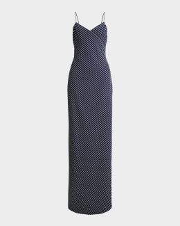 Ralph Lauren Collection Chilton Stretch Satin Halter Evening Dress | Neiman  Marcus