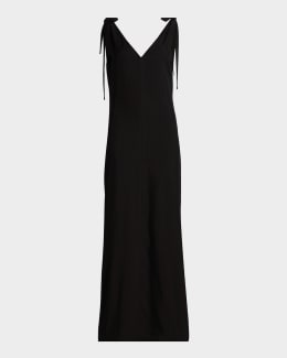 Co Crinkle Pleated V-Neck Sleeveless Midi Dress, Black, Women's, M, Cocktail & Party Wedding Guest Dresses Sleeveless Dresses