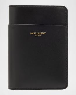 Prada Saffiano Leather Passport Holder | Neiman Marcus