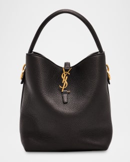 Saint Laurent Le 5 A 7 Small Shoulder Bag in Smooth Supple Leather