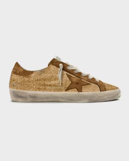 Golden Goose Sabot Embroidered Cotton Slide Sneakers | Neiman Marcus
