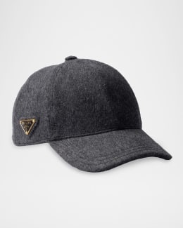 prada キャップ Prada Suede Baseball Cap | Neiman Marcus