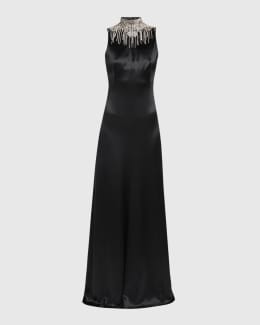strapless open back dress Dress The Population Black Jordan Maxi Dress main image 0