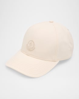 Saint Laurent YSL Wool Felt Baseball Cap | Neiman Marcus