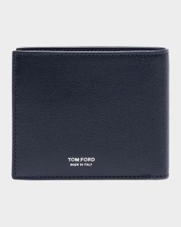 TOM FORD Men's Leather T-Line Money Clip Wallet | Neiman Marcus