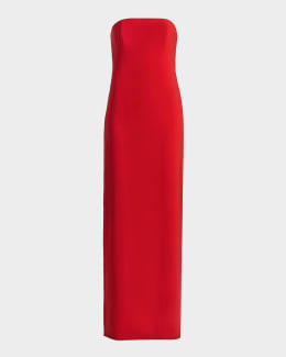 strapless open back dress P359S - The Slouch main image 1