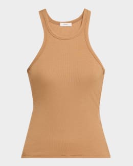 A.L.C. Nara Gathered Short-Sleeve Midi Dress | Neiman Marcus