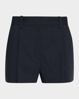 Solid and Striped The Hudson Striped Knit Shorts | Neiman Marcus
