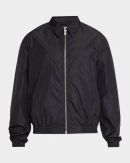 Jacquemus Men's Linu Nylon Jacket | Neiman Marcus