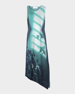 aster reversible wavy asymmetric dress ASTER REVERSIBLE WAVY ASYMMETRIC DRESS S main image 1