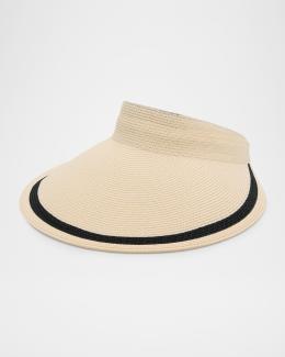 Rag & Bone Panama Straw Hat, White | Neiman Marcus display picture 1