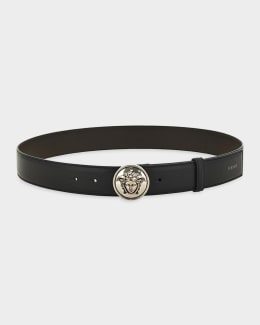 Versace Heritage Leather Belt | Neiman Marcus