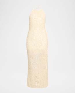 Significant Other Malina Printed Halter Maxi Dress | Neiman Marcus