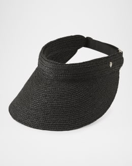 Toteme Two-Tone Paper Straw Hat | Neiman Marcus