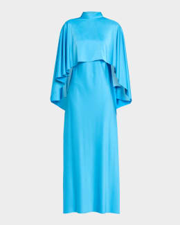 STAUD Cassie Strapless Silk Dress | Neiman Marcus