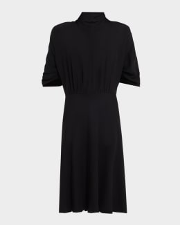THE ROW Robi Crepe Maxi Dress | Neiman Marcus