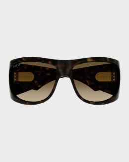 GUCCI サングラス Gucci GG1828S Logo Cat Eye Sunglasses | Neiman Marcus