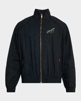 Thom Browne Men's Ripstop 4-Bar Track Jacket | Neiman Marcus