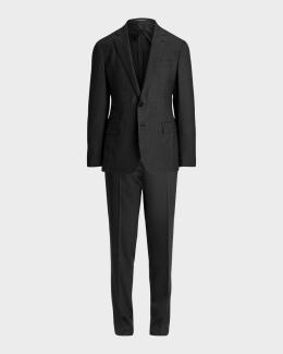 Ralph Lauren Purple Label Men's Gregory Hand-Tailored Wool Serge