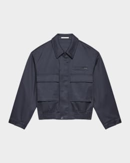 Helmut Lang Men's HL Logo Crewneck Sweater | Neiman Marcus