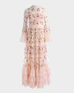 strapless open back dress Dress with Horizontal Pleats