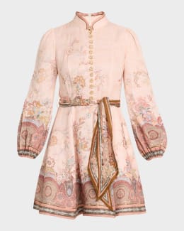 slim fit dress slacks Natura Buttoned Mini Dress main image 1
