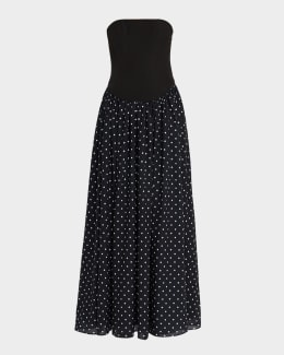 ralph lauren black and white polka dot dress LAUREN Womens Elyssa Jewel Neck Cocktail 14 at Amazon Women's Clothing store honeymoon and other occasions. Polo Ralph Lauren Knit-Bodice Cotton