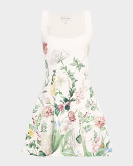 chinese dress ladies OTM Exclusive: Calypso Dress in White Stems main image 0