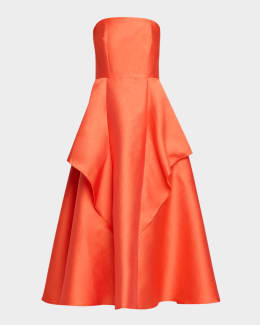 shoshanna gabriele pleated swirl-print midi dress Shoshanna Gabriele Pleated Swirl-Print Midi Dress