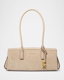 MICHAEL Michael Kors Temple Monogram Logo Tote Bag | Neiman Marcus