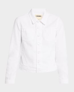 Emporio Armani Button-Down Denim Jacket | Neiman Marcus