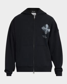 Amiri Spirit Zip Hoodie | Neiman Marcus