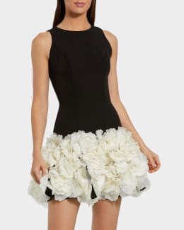 Mac Duggal Cocktail Beaded Sheath Mini Dress | Neiman Marcus