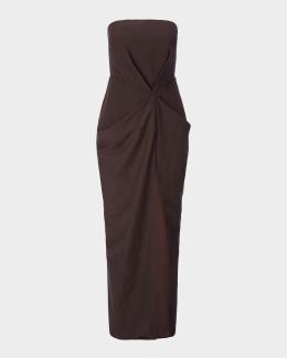 staud romy dress brown STAUD, Romy Dress in Huntington Stripe, Size 14