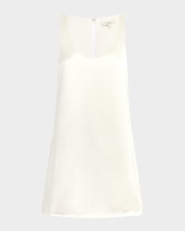 ALICE + OLIVIA Cade Embellished Tweed Mini Dress | Neiman Marcus