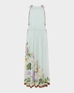 ALEMAIS Toucan Tango Midi Dress | Neiman Marcus