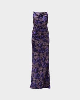 amsale foldover strapless midi dress NWT $385 Amsale Faille Foldover Strapless Midi Dress LW140 Black 10