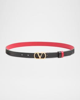 Christian Louboutin NWT Cabata Paris Spike Skinny Belt in Calf Leather ($490) Christian Louboutin Cabata Paris Spike Skinny Belt in Calf  main image 4