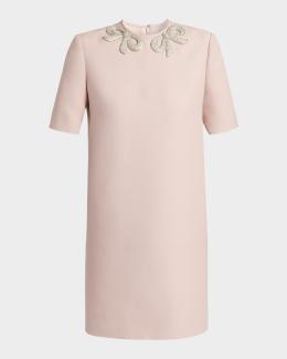 clio peppiatt embellished stretch-tulle mini dress Snowdrop SID-STD14031PJ Elegant Woman Long Red SIZE:2XL Its cut from stretch