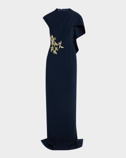 neiman marcus teri jon cocktail dresses Teri Jon By Rickie Freeman Women's Lace Pintuck Dress - Navy