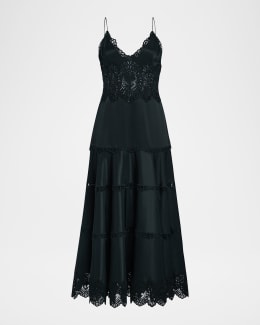 knee length dresses for ladies Retrofete Ellen Dress in Dark Green