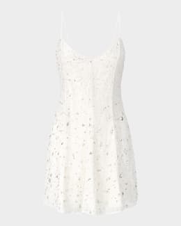 STAUD Brea Mini Dress | Neiman Marcus