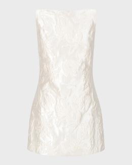 staud claretta backless pleated rib-knit dress Staud Claretta Dress Atlas