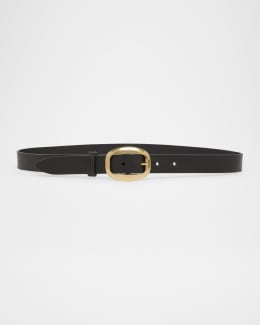 Chloe Anita Leather Belt | Neiman Marcus
