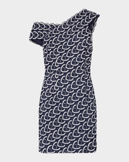 A.L.C. Poppy Ruched Off-The-Shoulder Mini Dress | Neiman Marcus